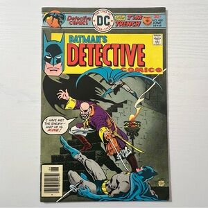 DC Comics Detective Comics #460 Jun 1976 Batman Stingaree 1st App NS Bronze VF+